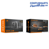 Cougar GEX X2 850W-1000W Power Supply – 80 Plus Gold, Fully Modular PSU with PCIe 5.0 Support for Gaming PCs in Egypt

