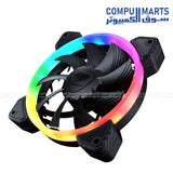 VORTEX ARGB VK120 – Case Fan – Cougar – 120mm ARGB fan with hydro dynamic bearing 1500RPM