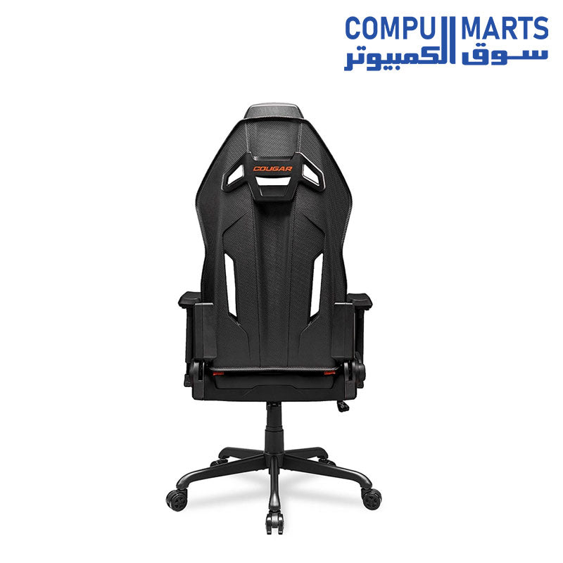 Hotrod-Gaming-Chair-COUGAR-Orange-Black-Ergonomic-Design