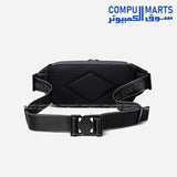 Arctic Hunter YB00029 Black Waist & Chest Bag
