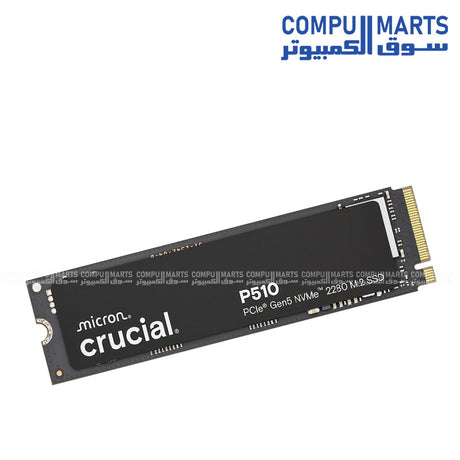 Crucial P510 PCIe Gen5 NVMe SSD M.2 2280