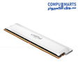Crucial Pro 64GB DDR5 6000MHz White RGB Overclocking Desktop Memory Module