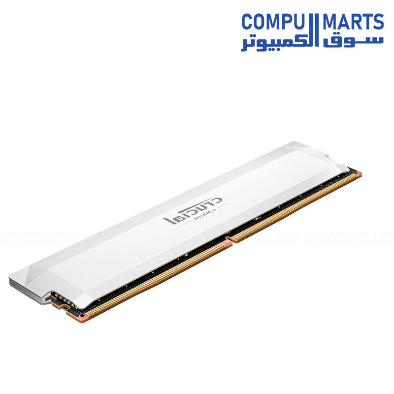Crucial Pro 64GB DDR5 6000MHz White RGB Overclocking Desktop Memory Module