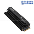 Crucial T705 4TB PCIe Gen5 NVMe M.2 SSD with heatsink 14100MB/s ultra fast high performance storage