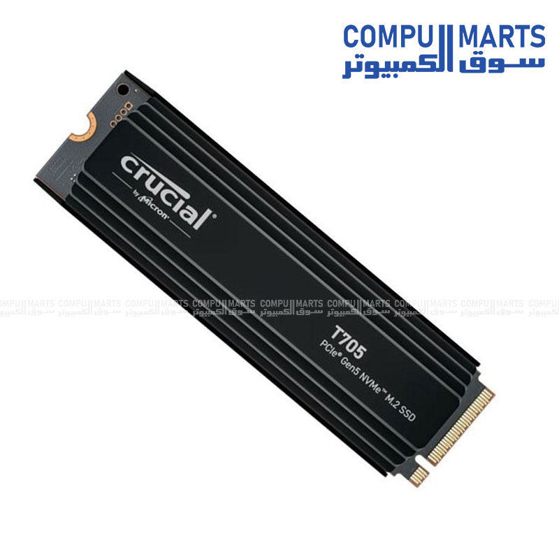 Crucial T705 2TB Gen5 NVMe SSD 14500MB/s – Compumarts Egypt