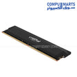 Crucial Pro DDR5 6000 16GB UDIMM OC gaming RAM black high performance memory Intel XMP AMD EXPO