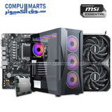 Custom Gaming PC – AMD Ryzen 5 7600, RTX 4060 Ti 8GB, 32GB DDR5, 500GB NVMe SSD – High Performance ARGB Gaming Build Egypt