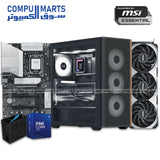 Custom Gaming PC – Intel Core Ultra 5 225F, RTX 4060 Ti 8GB, 32GB DDR5, 500GB NVMe SSD – High Performance Gaming Build Egypt