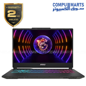 Cyborg-15-A13VF-LAPTOP-MSI- i7-13620H-16GB-DDR5-RAM-512GB-SSD- RTX-4060-8GB