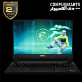 Platinum Gray MSI Cyborg 15 Max C2WF with NVIDIA GeForce RTX 5060 Laptop GPU GDDR7 8GB and Windows 11 Home