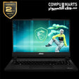 Platinum Gray MSI Cyborg 15 Max C2WF with NVIDIA GeForce RTX 5060 Laptop GPU GDDR7 8GB and Windows 11 Home