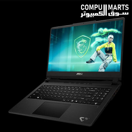MSI Cyborg 15 Max C2WF in Platinum Gray with Intel Wi-Fi 6E AX211, 60Whr battery and 2 year warranty from Compumarts