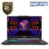 MSI Cyborg 15 A13UDX gaming laptop – Intel i7-13620H, RTX 3050 6 GB, 16 GB DDR5, 512 GB Gen4 SSD, 15.6″ FHD 144 Hz, Translucent Black
