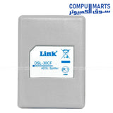 D-Link DSL-30CF DSL Filter Splitter – ADSL Telephone Line Splitter RJ11 – Silver – Egypt