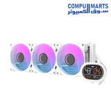 DARKFLASH- DH360D- LIQUID COOLER -DISPLAY-LGA-AM5-360mm 