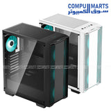 DEEPCOOL CC560 Case Tempered Glass, ABS Mid-Tower Computer Case Gaming Cabinet 
