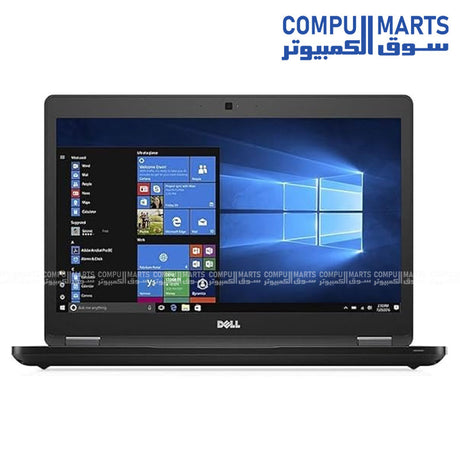 Dell Latitude 5480 – Used Laptop – Core i5-6300U – 8GB RAM – 256GB SSD – 14-inch – Intel HD Graphics 620 – Egypt