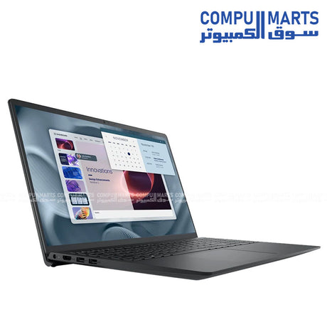 DELL Pro 15 Essential PV15250 business laptop featuring Intel Core i7 processor and 8GB DDR5 memory.