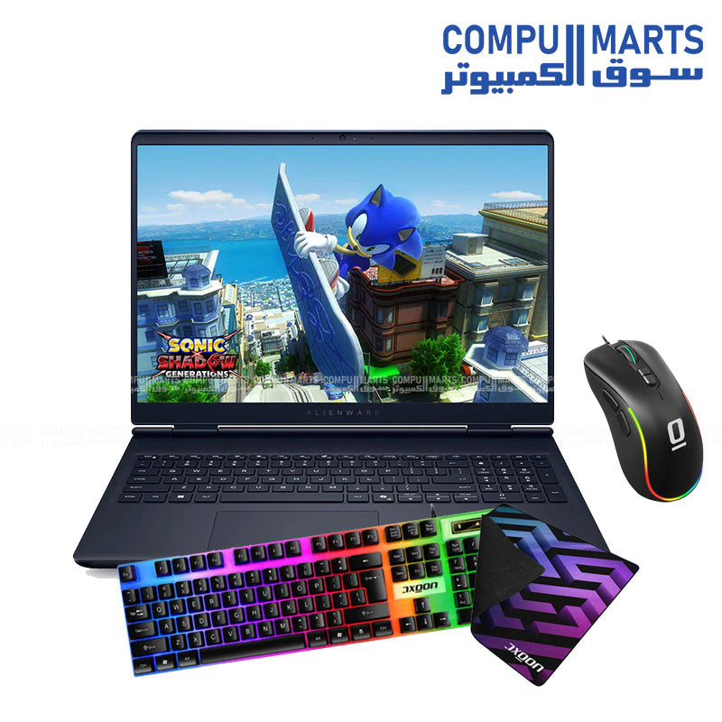 Alienware 16 Aurora Gaming Laptop with RTX 4050 and 16-inch WQXGA display