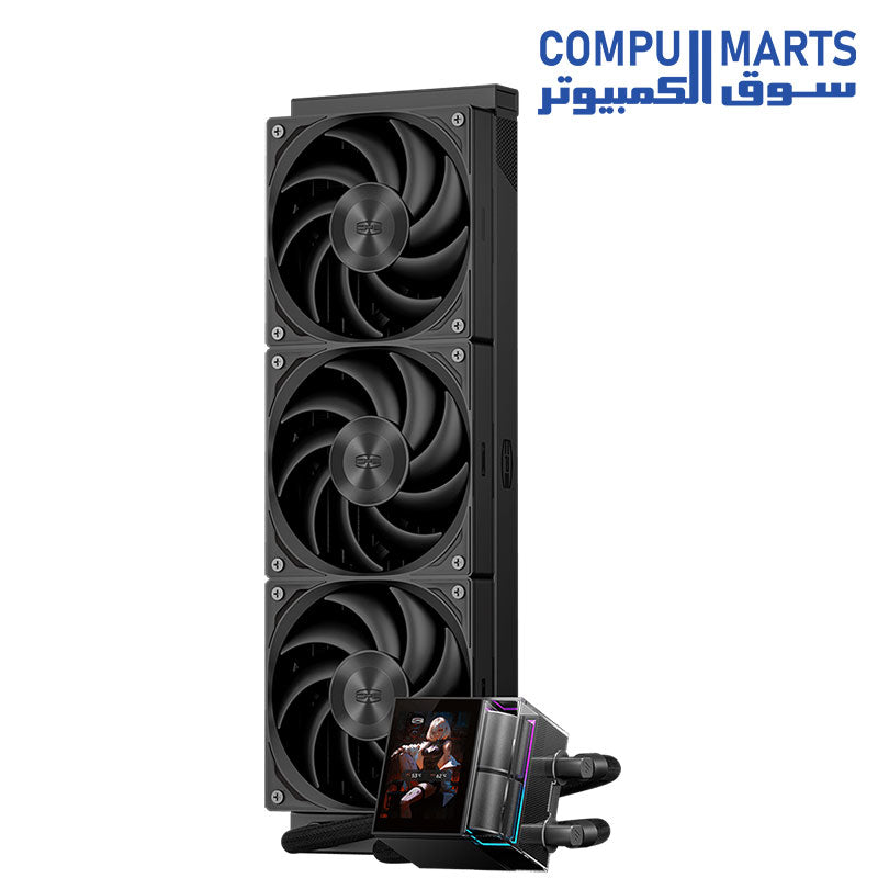 Ds360 PCCOOLER DS360 Display AIO CPU Cooler – Compumarts Egypt