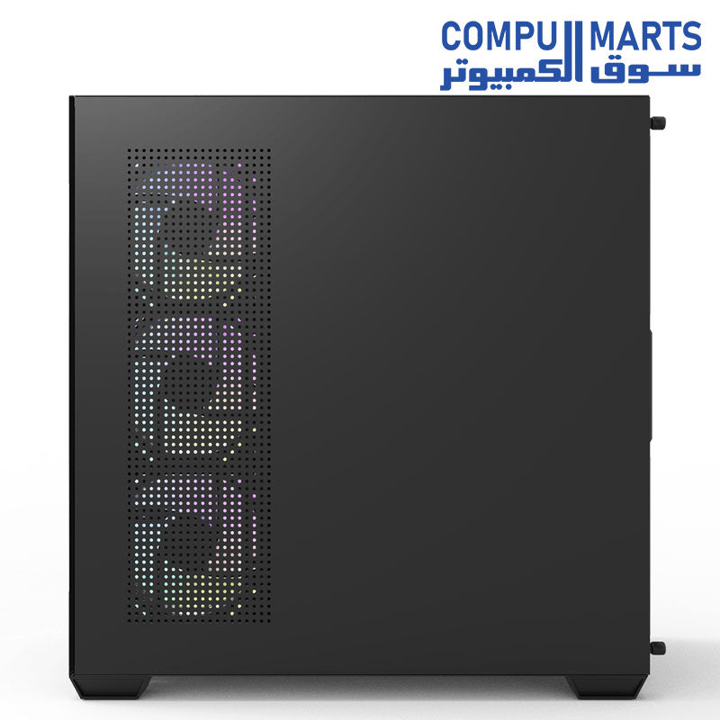 Ds900 DarkFlash DS900 ATX Mid-Tower PC Case, Pre-Install 4 PWM ARGB Fans Com ...