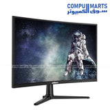 Dahua DHI LM27 E240C 27 inch curved gaming monitor with 240Hz refresh rate, VA panel and 1500R curve for immersive gaming