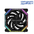 arkFlash INF34R 120MM ARGB PC Case Fan with 2000RPM speed