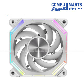 arkFlash INF34R 120MM ARGB PC Case Fan with 2000RPM speed