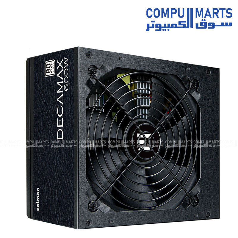 ZM600-LX3 power supply unit with 200 to 240VAC input 50 to 60Hz frequency and multiple connectors including SATA and PCI Express from Compumarts