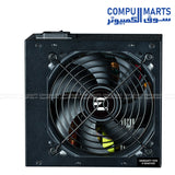 DecaMax ZM600-LX3 600W ATX power supply with 120mm fan hydro dynamic bearing and multiple protection features for PC builds in Egypt