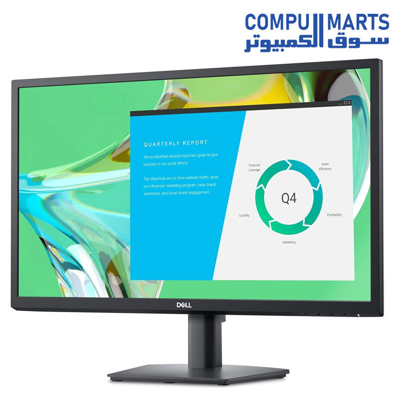 Dell 24 LED Monitor – E2422HN | 23.8 inch | Full HD (1080p) 1920 x 1080 at 60 Hz | wide viewing angle | HDMI connectivity