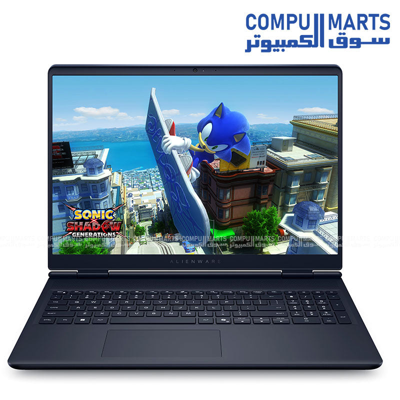 Dell Alienware 16 Aurora Gaming Laptop – Intel Core 7 240H, RTX 5060 8GB, 16GB DDR5 RAM, 512GB SSD, 16" WQXGA 120Hz, Windows 11
