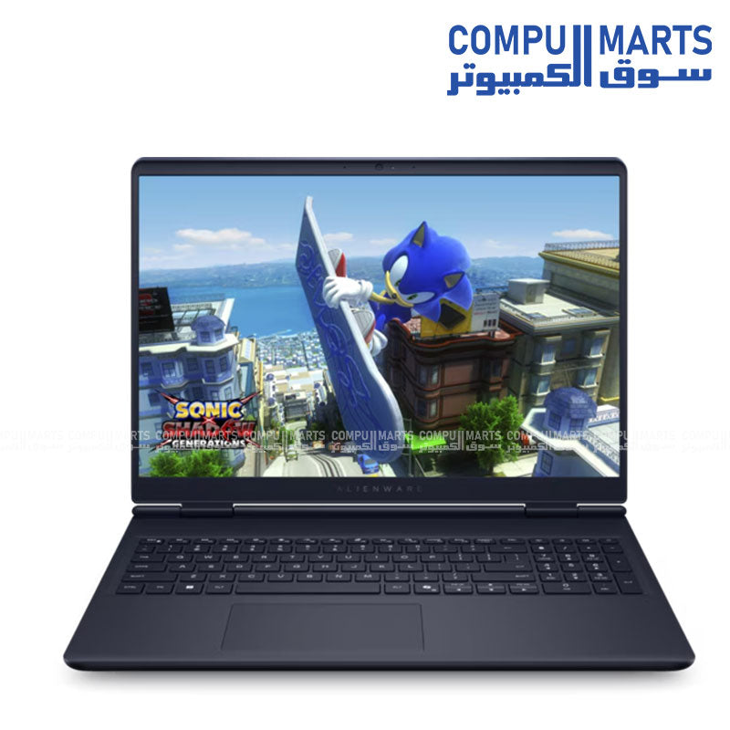 Dell Alienware AC1620 Gaming Laptop – Intel Core 9-270H – 32GB DDR5 – 1TB SSD – RTX 5070 8GB – 16" WQXGA 120Hz – DOS