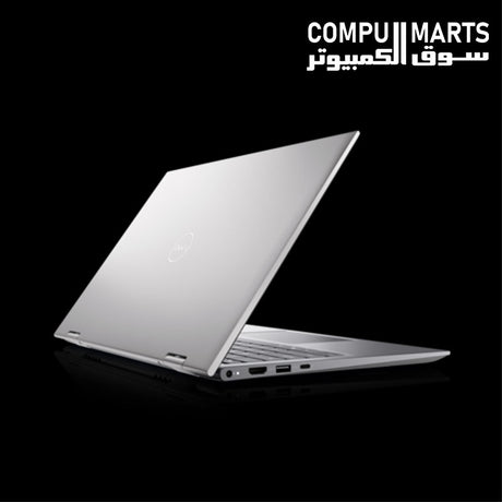 Dell Inspiron 14 5410 2-in-1 laptop with 3-cell 41WHr integrated battery, 65W power adapter, and Platinum Silver finish