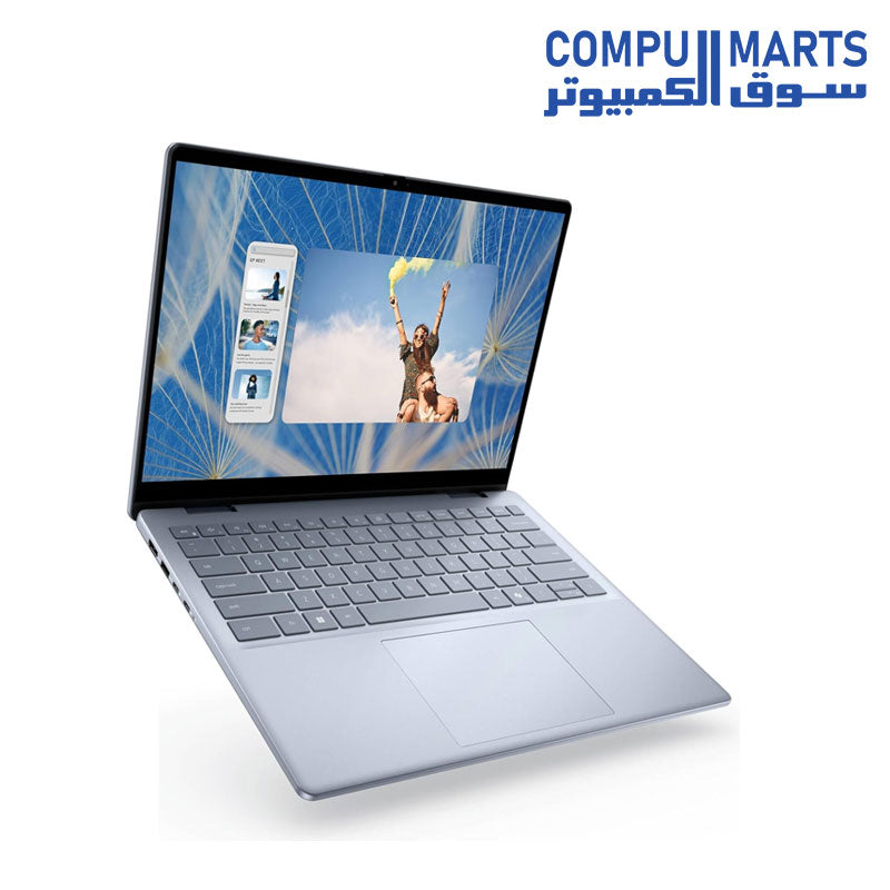 Dell Inspiron 14 7440 2-in-1 Convertible – Intel Core i5-120U, 14" FHD+ Touch (1920x1200), Intel Integrated Graphics, 8GB DDR5, 512GB SSD, Win11 – Ice Blue Aluminum
