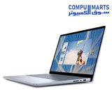 Dell Inspiron 14 7440 2-in-1 Convertible – Intel Core i5-120U, 14" FHD+ Touch (1920x1200), Intel Integrated Graphics, 8GB DDR5, 512GB SSD, Win11 – Ice Blue Aluminum