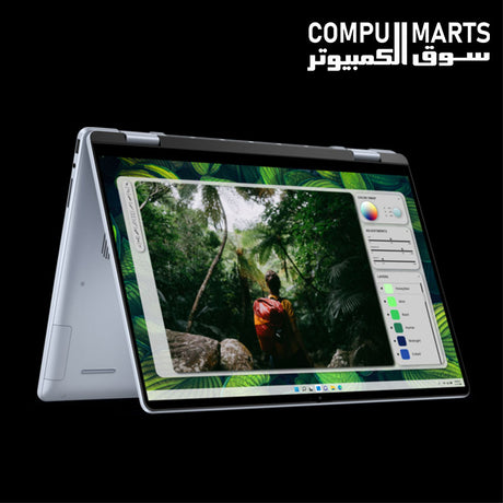Dell Inspiron 16 7640 2-in-1 laptop with Intel Core Ultra 7 155H processor, 16GB LPDDR5X RAM, and 1TB SSD