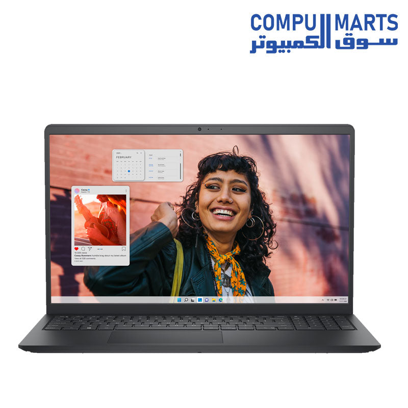 Dell Inspiron 3530 Laptop – Intel Core i5-1334U, 8GB DDR4 RAM, 512GB SSD, 15.6" FHD 120Hz Display, Intel UHD Graphics, DOS