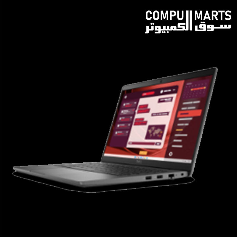 Dell Latitude 3450 laptop with Intel Iris graphics and Free DOS