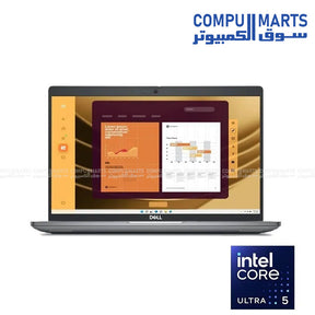 Dell Latitude 5450 -Intel Core Ultra 5 125U- 12 cores,8GB DDR5, 512GB SSD, and 14" FHD