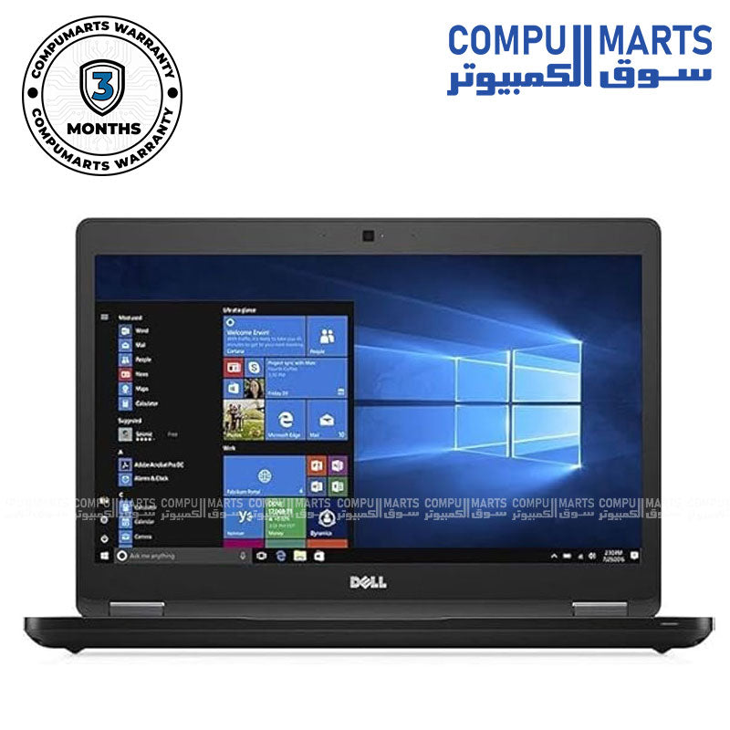 USED Dell Latitude 5480 – Core i5-6300U – 8GB RAM – 256GB SSD – 14" – 3 Months Warranty