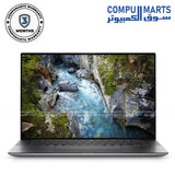 USED Dell Precision 5550 Workstation Laptop – Core i7-10750H – 32GB DDR4 – 512GB NVMe SSD – NVIDIA Quadro T2000 4GB – 15.6" FHD+ – 3 Months Warranty