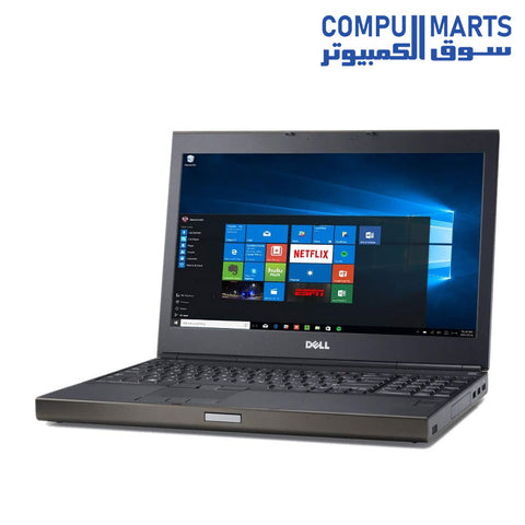 Precision-M4800-USED LAPTOP-Dell-Core-I7-4800MQ-8GB-RAM-500GB-HDD-128GB-SSD