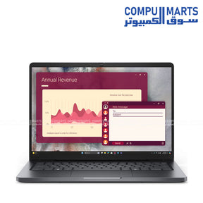 Dell Pro 14 Laptop with Intel Core 5 120U, 8GB RAM, 512GB SSD, and 14-inch FHD+ Display in Magnetite Color