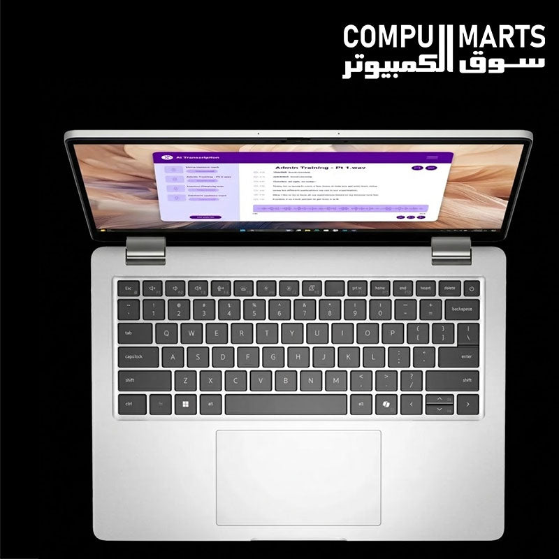 Dell Pro 14 PC14250 laptop with 8GB DDR5 5600MHz RAM and 512GB PCIe SSD