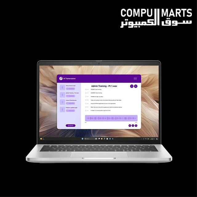Dell Pro 14 PC14250 laptop with Intel Core Ultra 7 255U processor