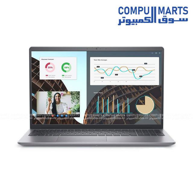 Dell Vostro 15 3530 laptop Core i7-1355U, 8GB RAM, 512GB NVMe, 15.6" FHD 120Hz, Carbon Black