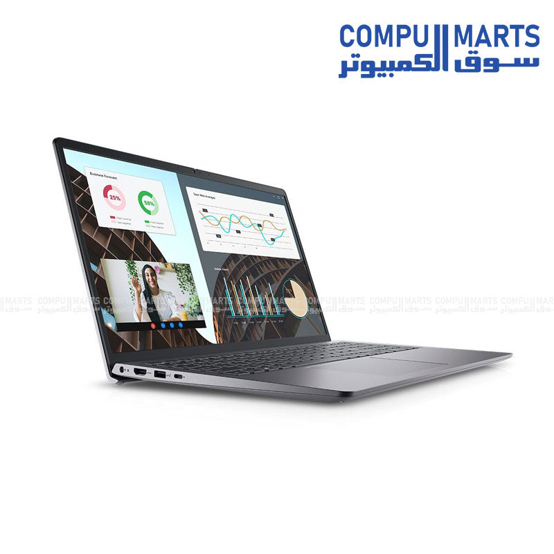 Dell Vostro 15 3530 laptop Core i7-1355U, 8GB RAM, 512GB NVMe, 15.6" FHD 120Hz, Carbon Black