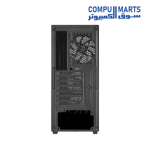 AeroCool Designer Mid-Tower Case – ARGB Mesh Front – Tempered Glass Side Panel – Gaming PC Case