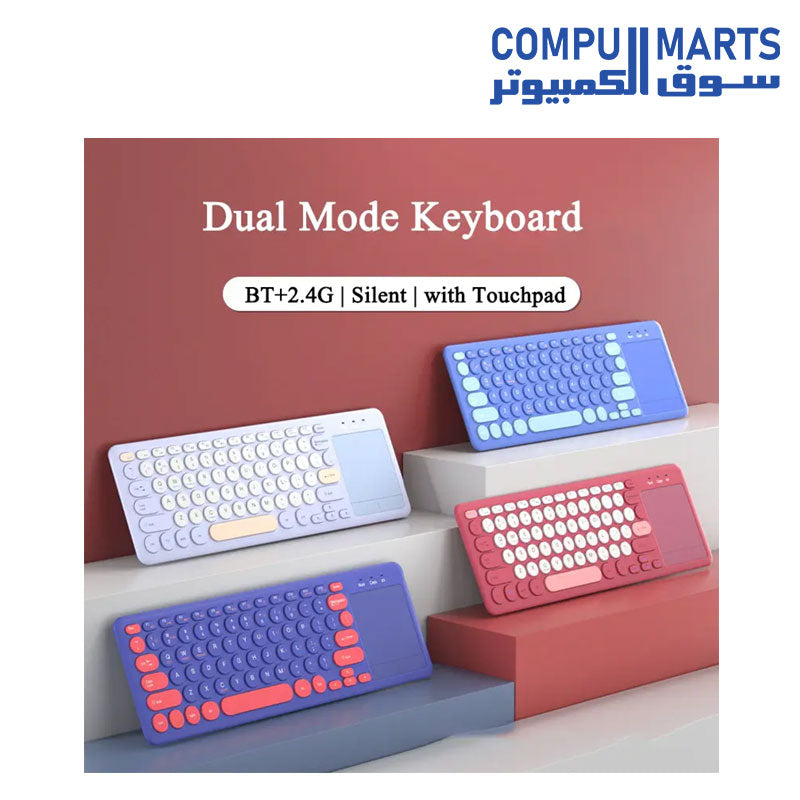 Dual-Modes-Keyboard-Mini-Slim 
